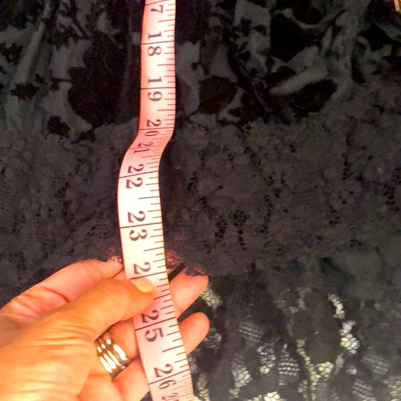 Free People velour flowers and lace dress - Picture 4 of 6